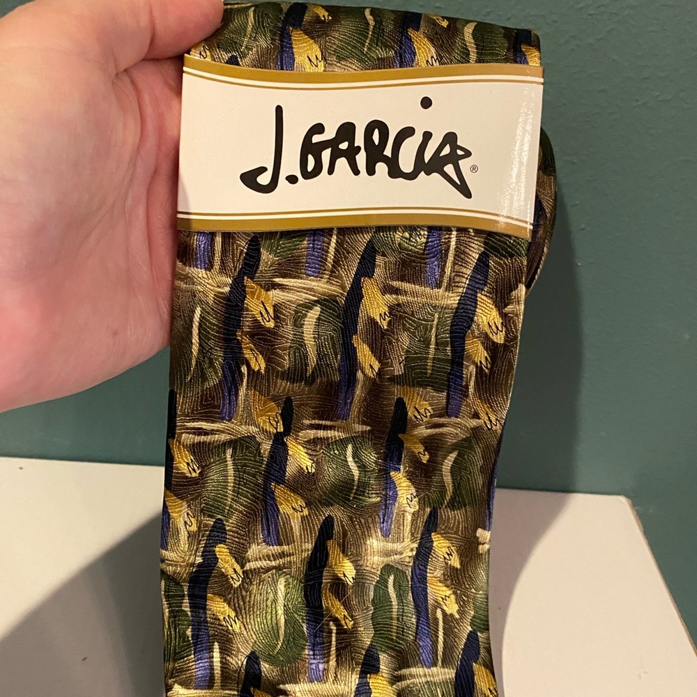 Jerry J. Garcia Signature Collection California Mission Ltd Edition Silk Tie NWT